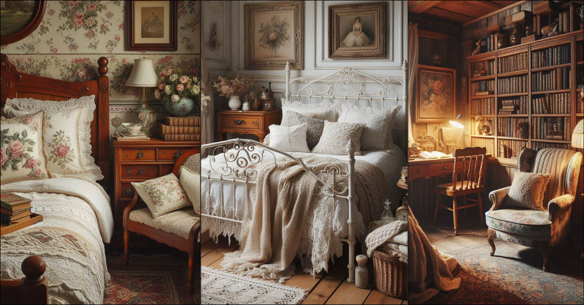 17 Enchanting Grandmacore Bedroom Ideas for a Cozy, Vintage Aesthetic