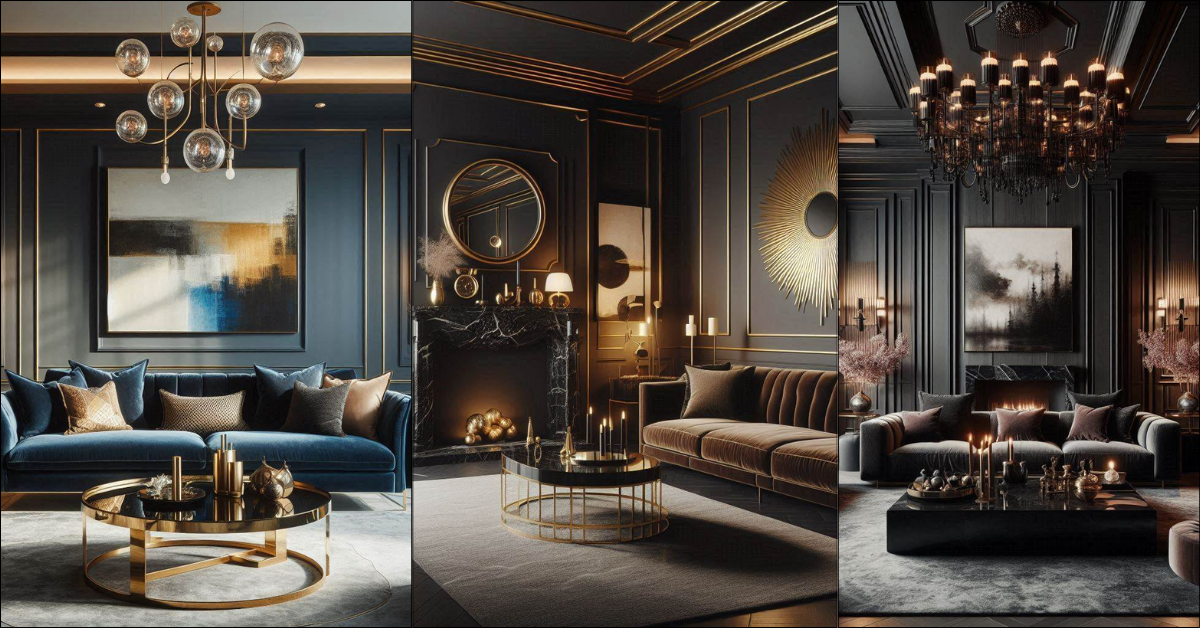 18 Breathtaking Dark Modern Living Room Luxury Ideas for a Sophisticated Ambiance 1 18 Breathtaking Dark Modern Living Room Luxury Ideas for a Sophisticated Ambiance
