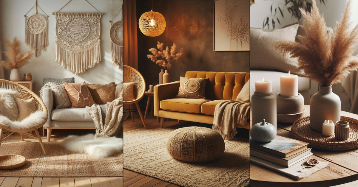 18 Cozy Boho Modern Living Room Ideas for a Warm & Stylish Space 1 18 Cozy Boho Modern Living Room Ideas for a Warm & Stylish Space