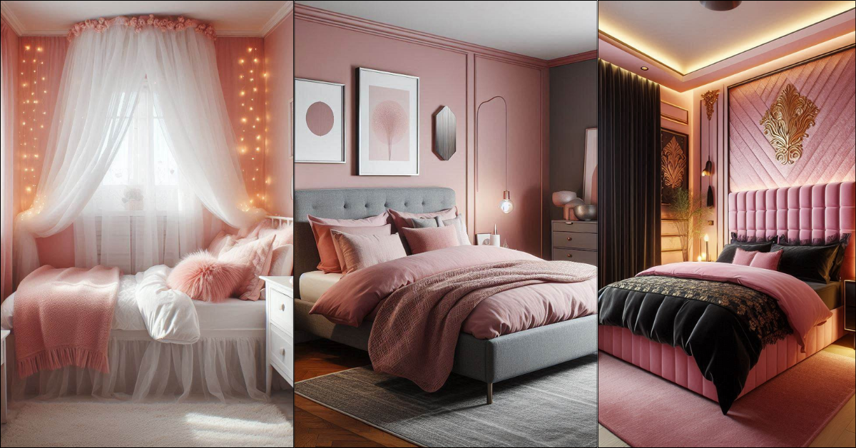 18 Dreamy Small Bedroom Ideas in Pink for a Cozy & Romantic Space 1 18 Dreamy Small Bedroom Ideas in Pink for a Cozy & Romantic Space