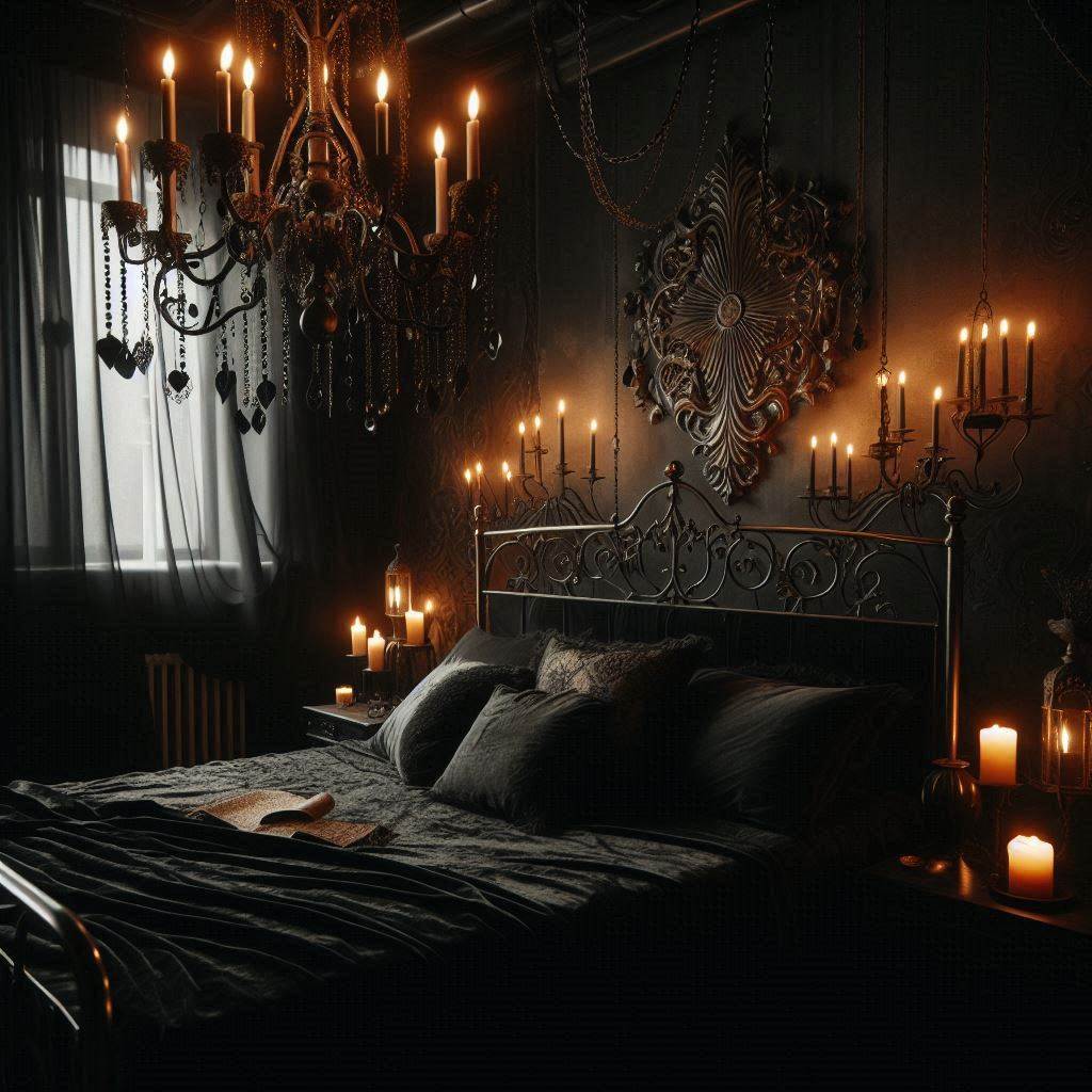  Candlelit Romance with Vintage Chandeliers