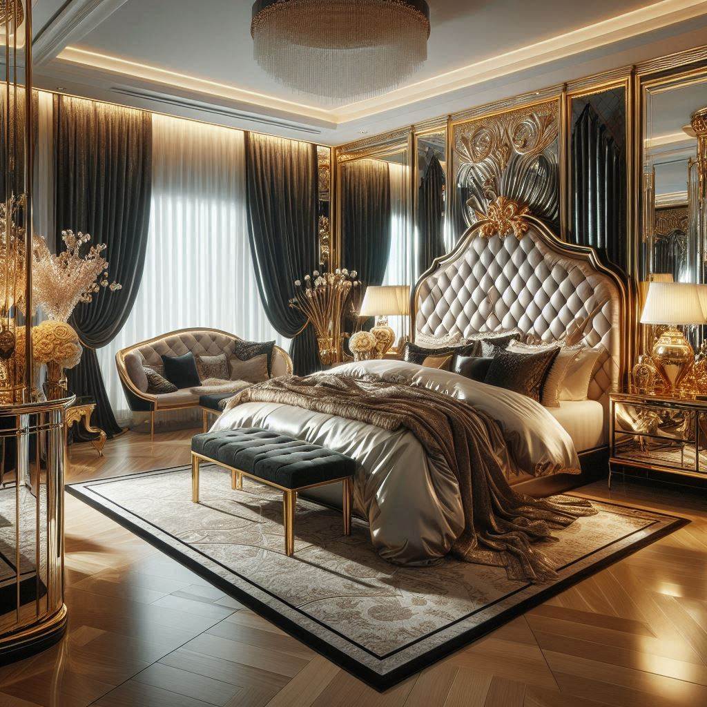 Glamorous Hollywood-Inspired Suite