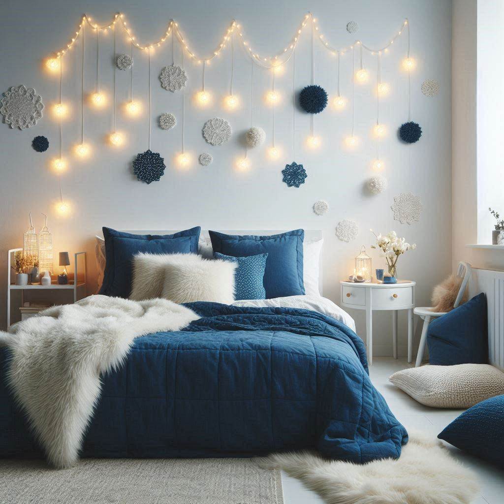  Blue and White Harmony: Blue and White Bedroom Aesthetic Cozy