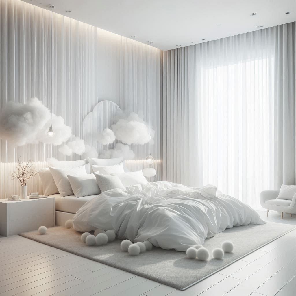 Dreamy Cloud-Like Interiors