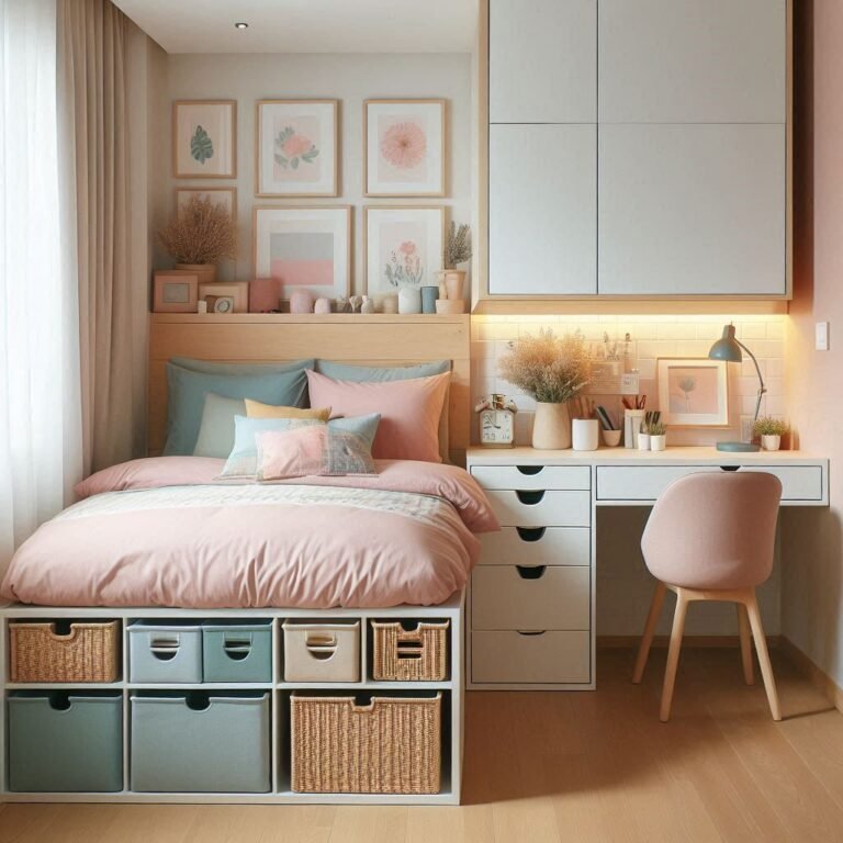 18 Brilliant Small Bedroom Ideas for Teens to Maximize Space & Style ...