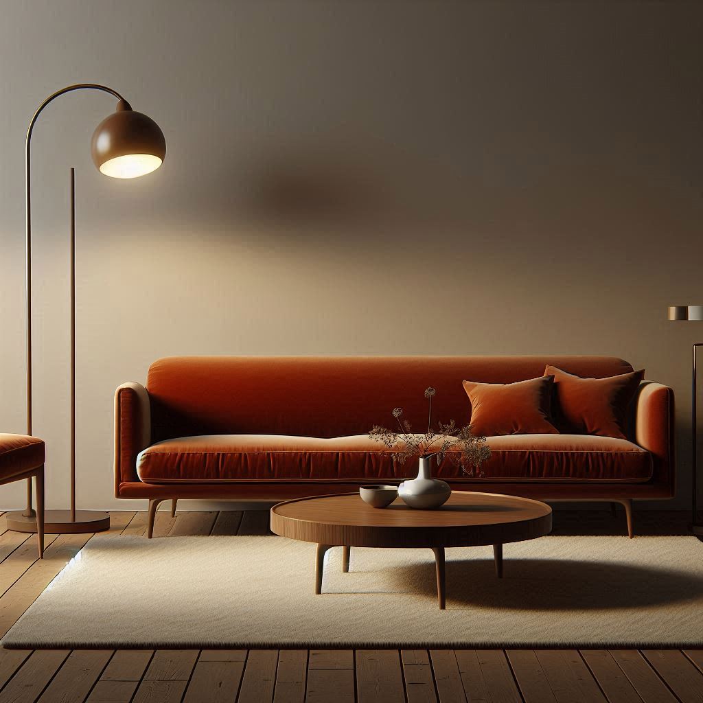18 Stunning Mid-Century Modern Minimalist Living Room Ideas for a Chic & Cozy Space 6 The Statement Sofa: A Minimalist Icon