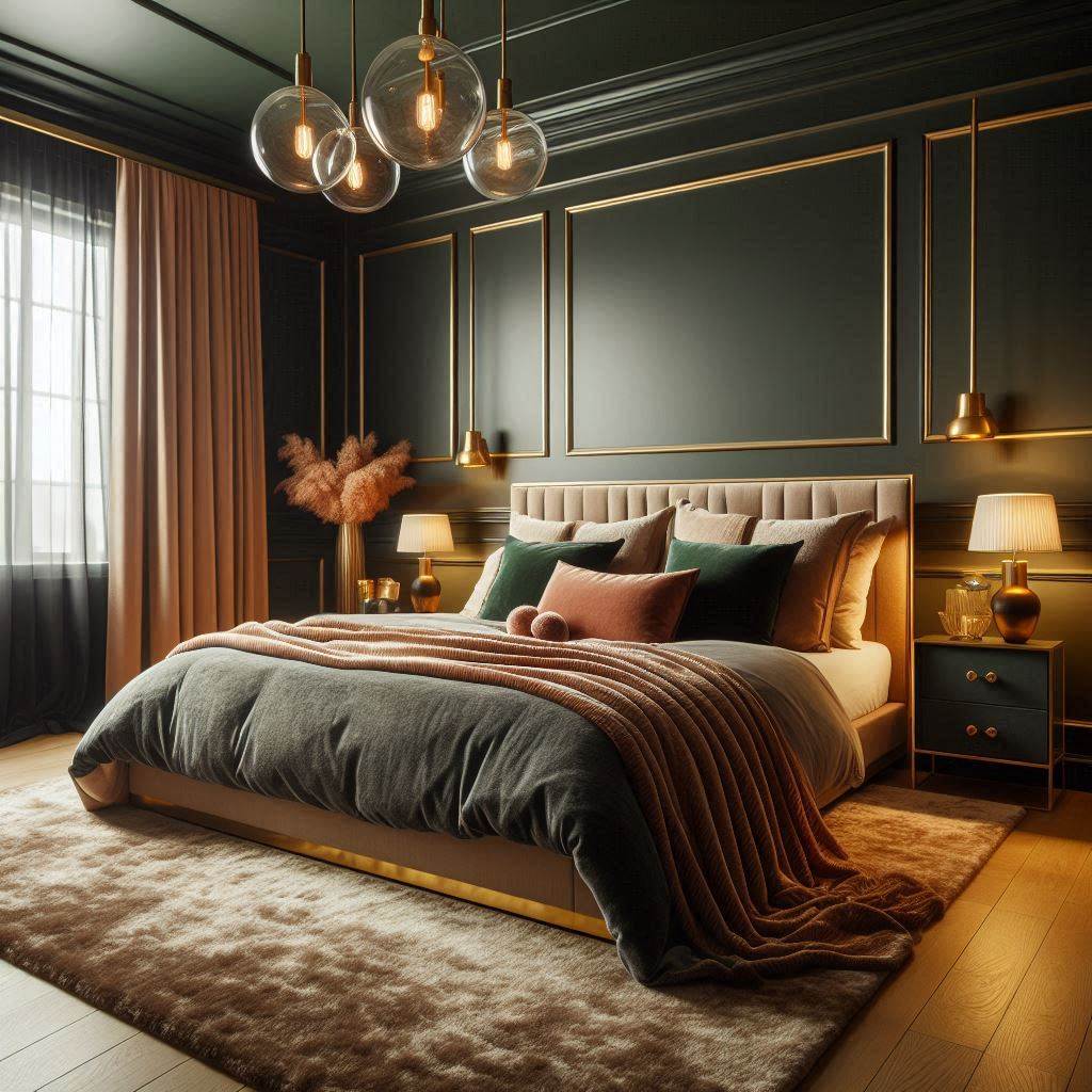 Dark Green Luxury for a Bold and Cozy Vibe