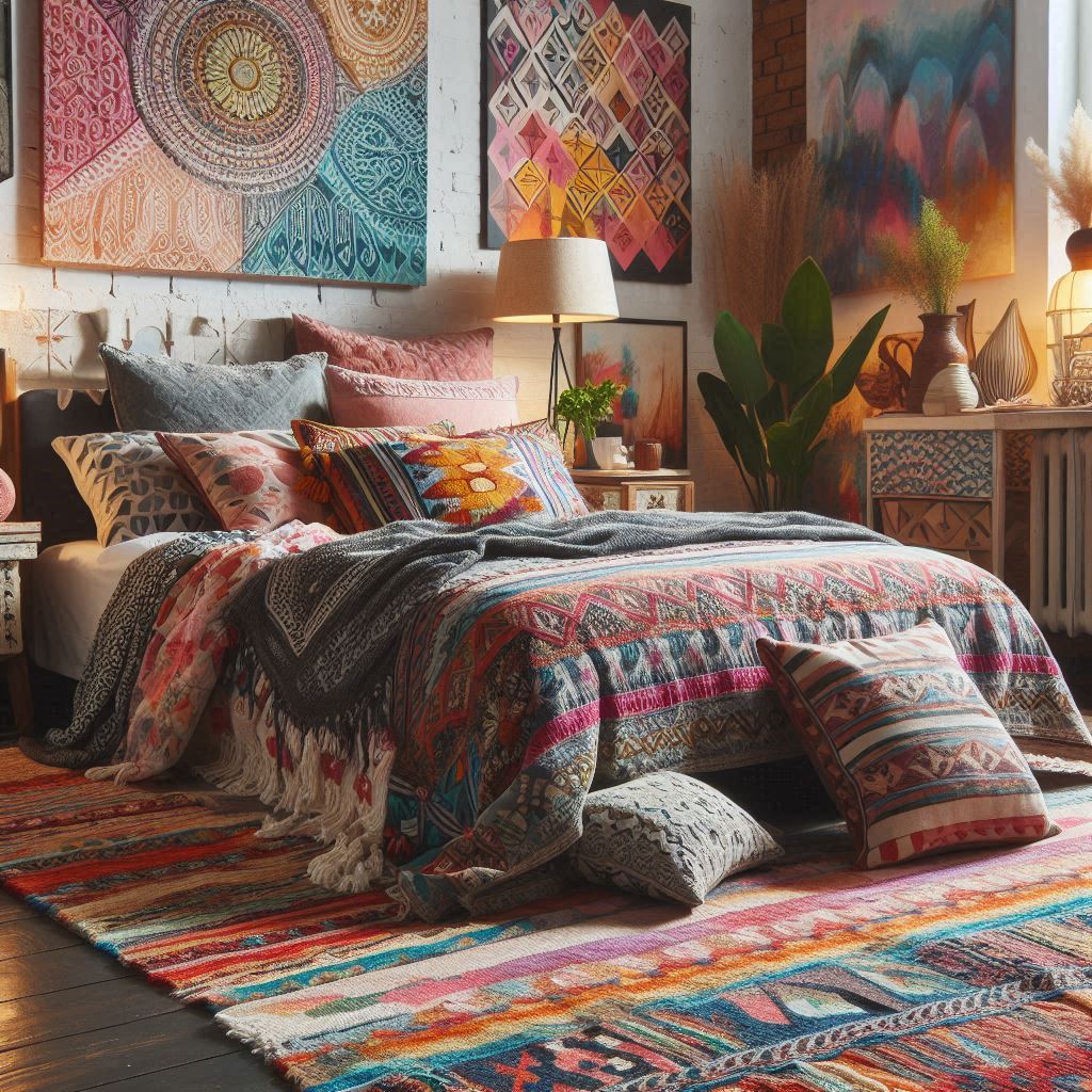 Eclectic Mix of Patterns for a Free-Spirited Look