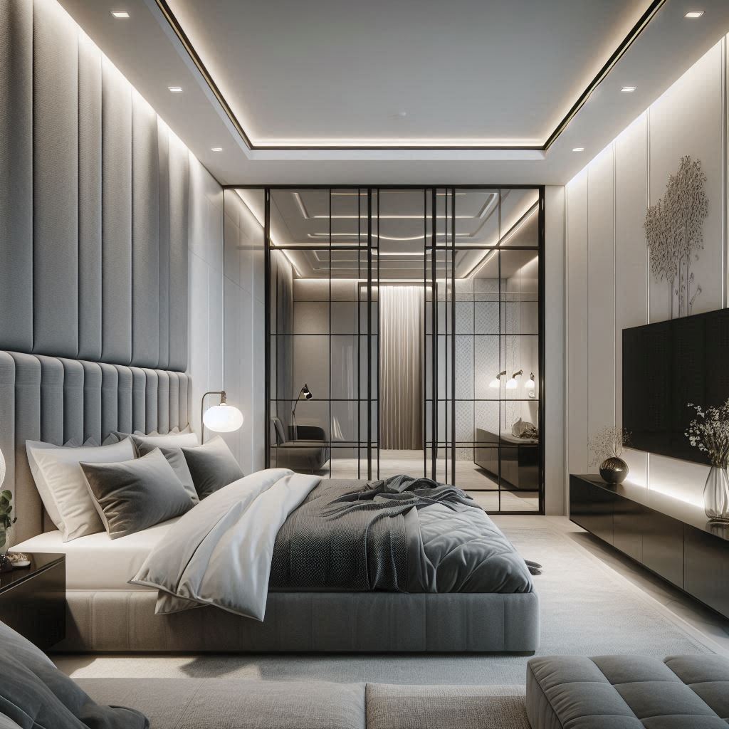 Modern Luxury with a Statement Bed