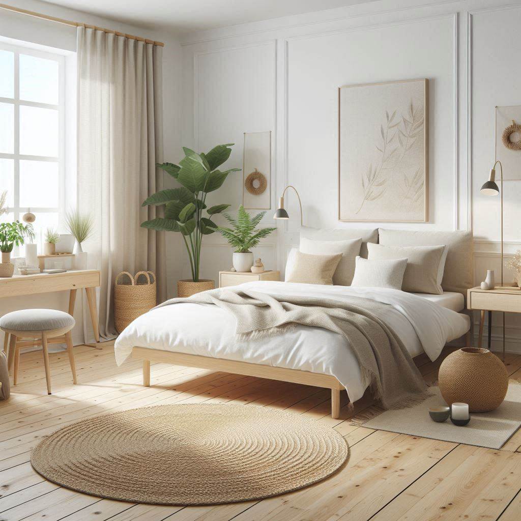 Scandinavian Minimalist Bedroom