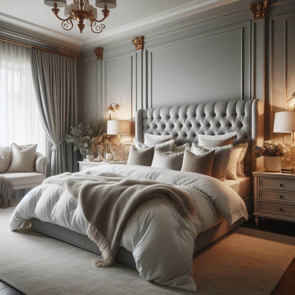 Soft Gray Elegance for a Tranquil Retreat