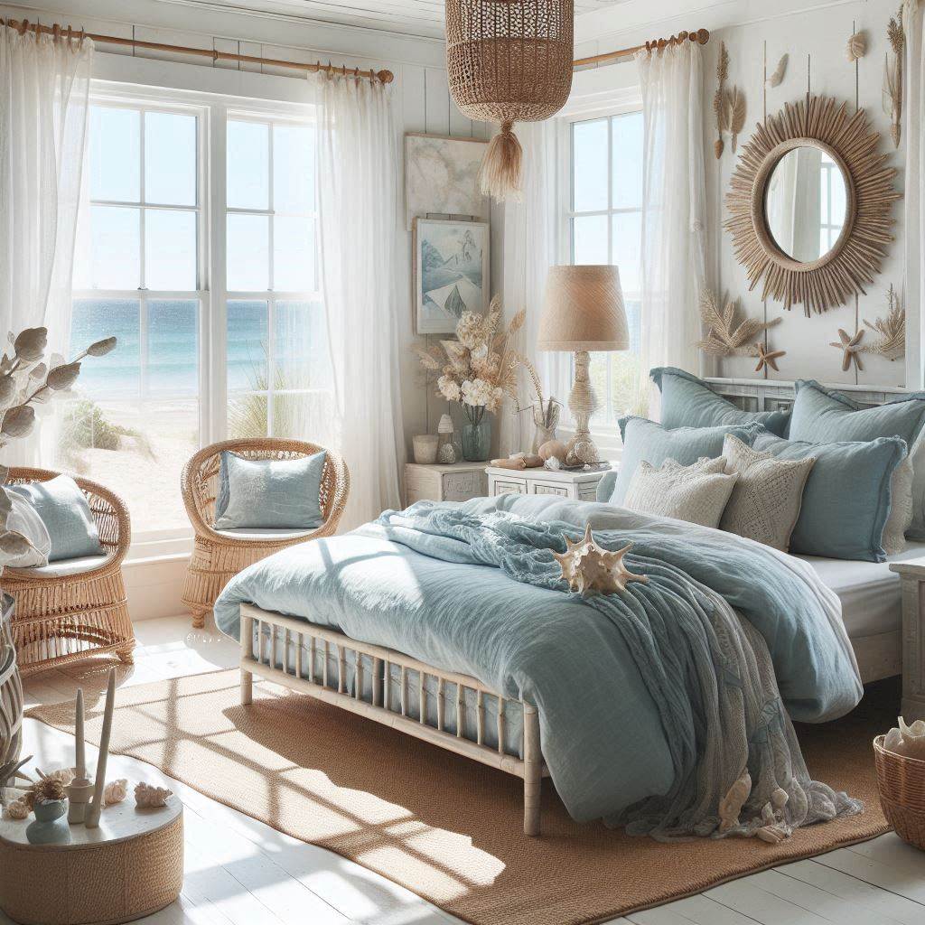 18 Eclectic Bedroom Aesthetic Ideas for a Dreamy and Unique Space 12 Coastal Eclectic Bedroom Aesthetic