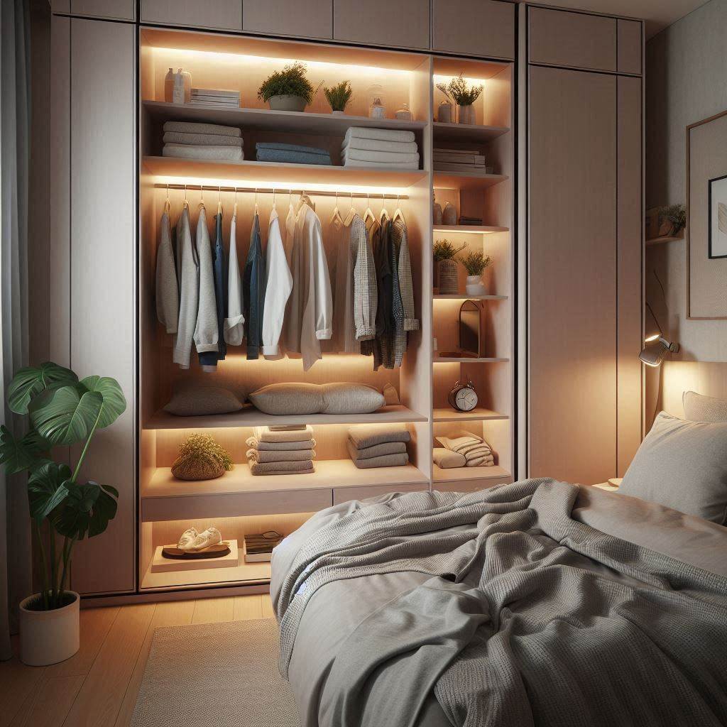 Multi-Functional Wardrobe for Extra Storage