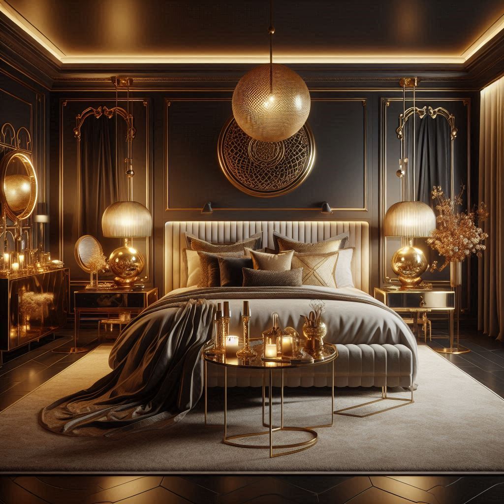 Gold Accents and Luxury