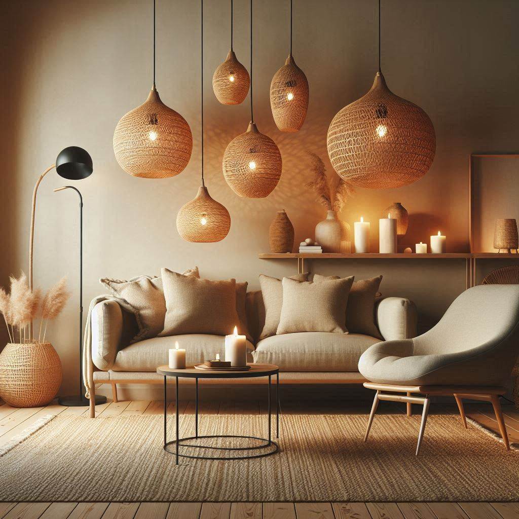 Warm Lighting to Enhance Organic Modern Ambiance