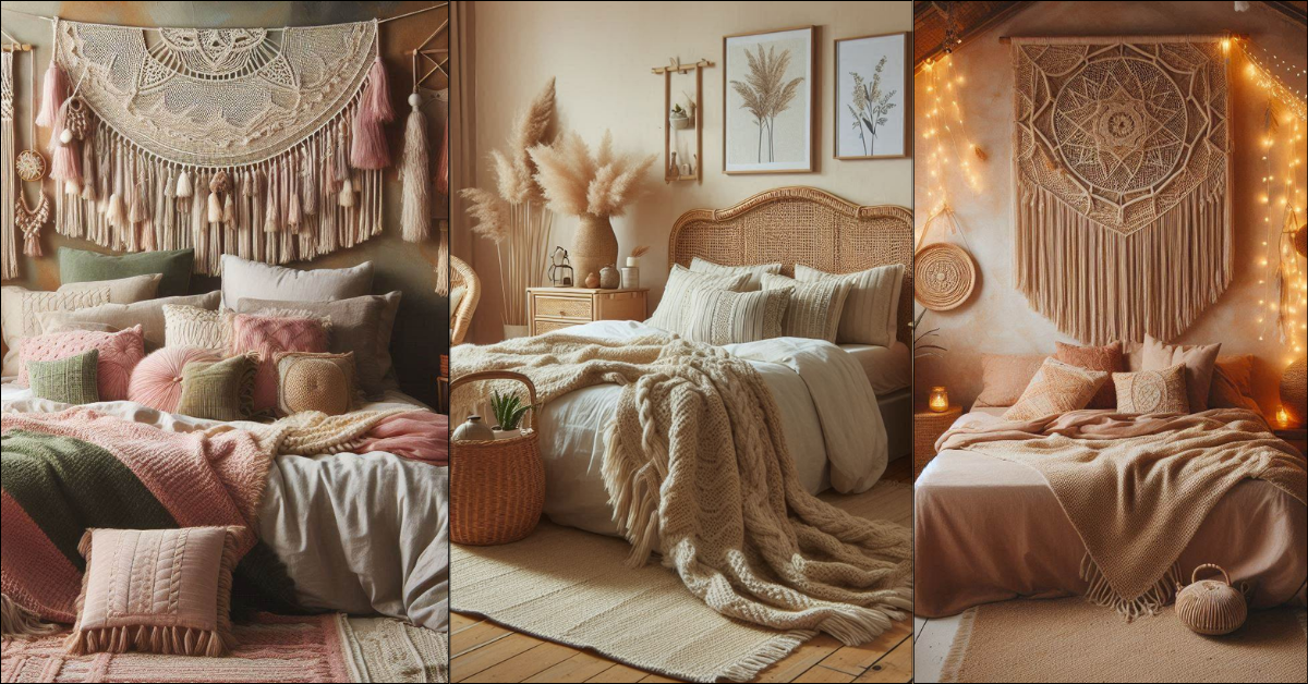 19 Boho Bedroom Decor Ideas to Create a Dreamy & Cozy Space