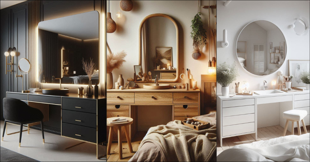 17 Inspiring Vanity Ideas for Your Bedroom: Modern Luxury Meets Aesthetic Charm