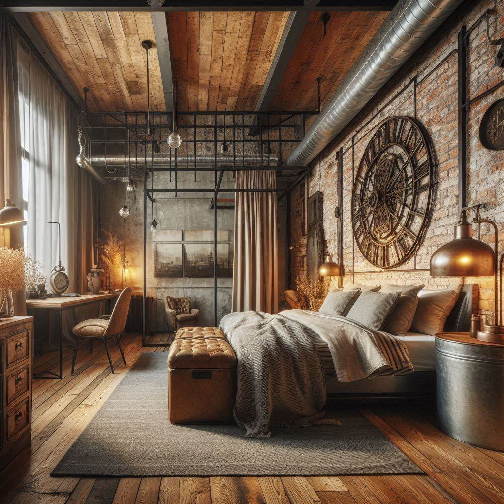 Industrial Guest Bedroom Ideas