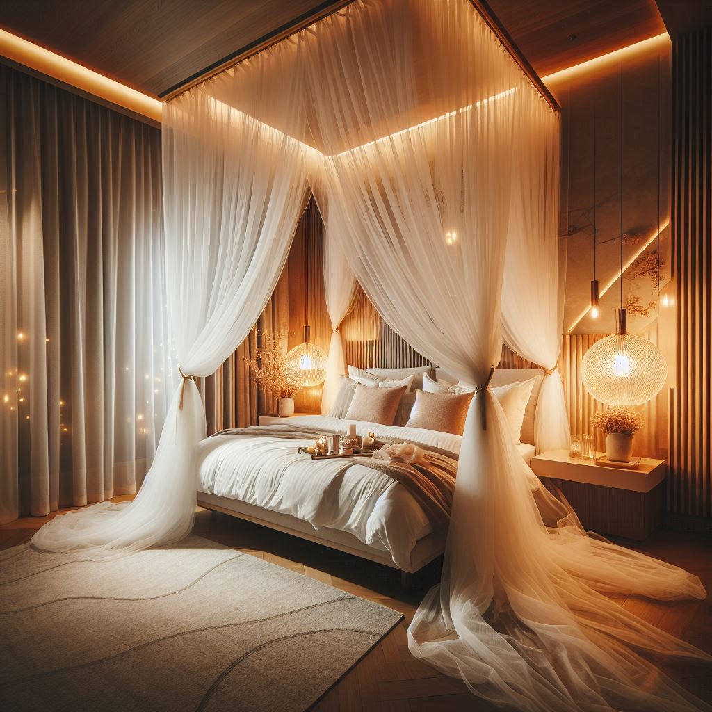 Romantic Canopy Bed