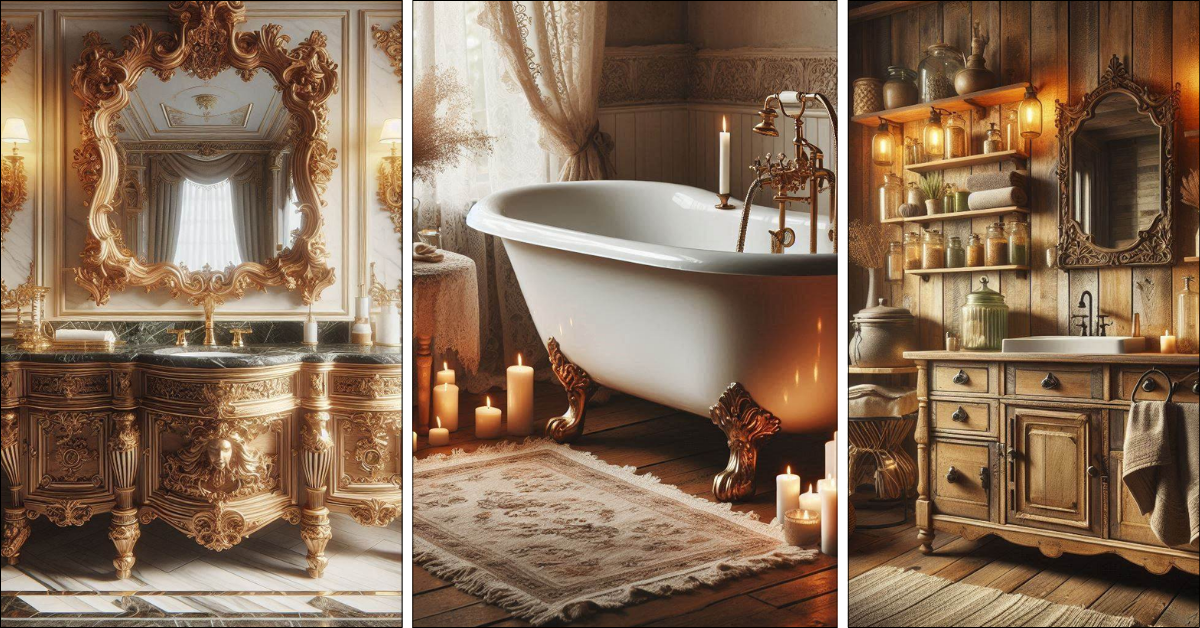 16 Dreamy Antique Bathroom Decor Ideas to Elevate Your Vintage-Inspired Sanctuary