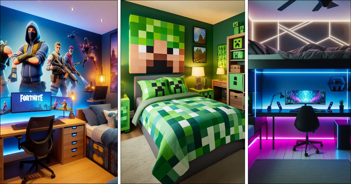 16 Epic Boys Bedroom Ideas Gamer Style to Transform Any Space into a Gaming Paradise