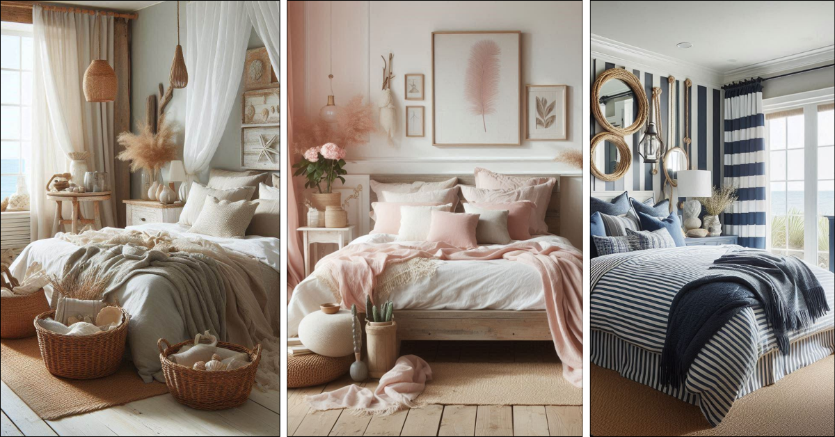 17 Dreamy Coastal Chic Bedroom Ideas That Will Make You Feel Like You’re Waking Up by the Sea