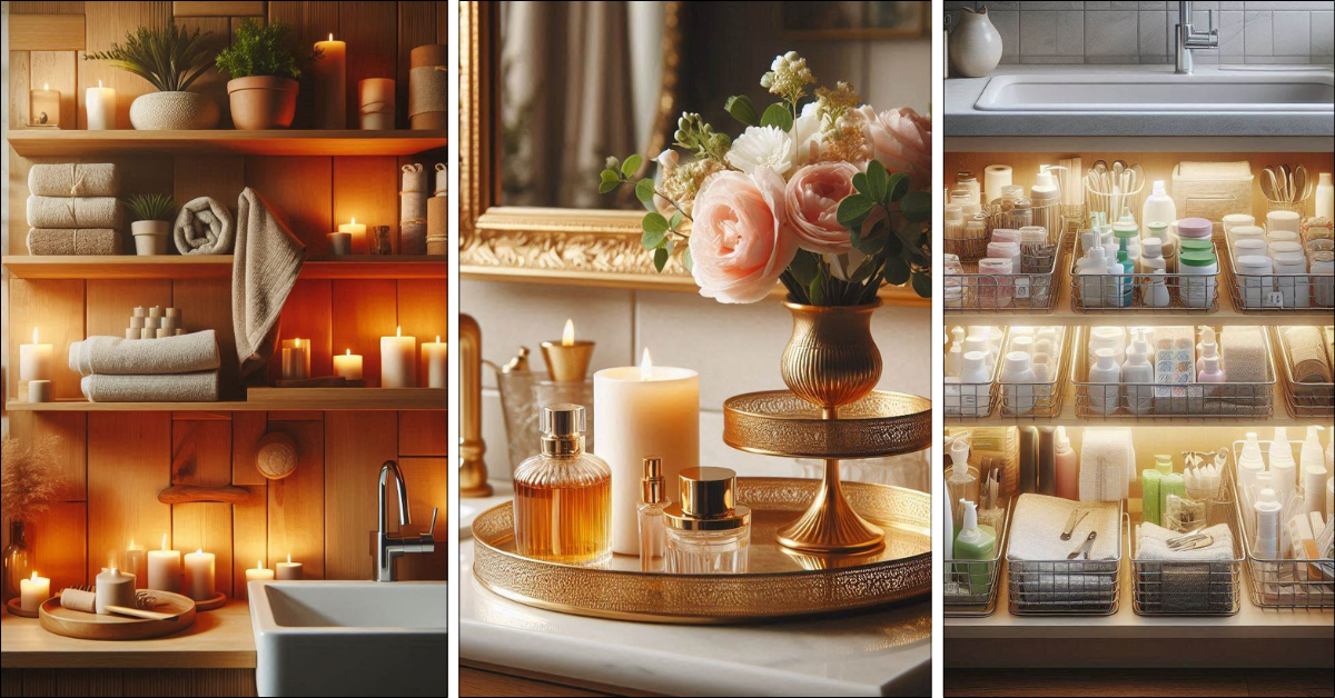 Bathroom Organization Ideas