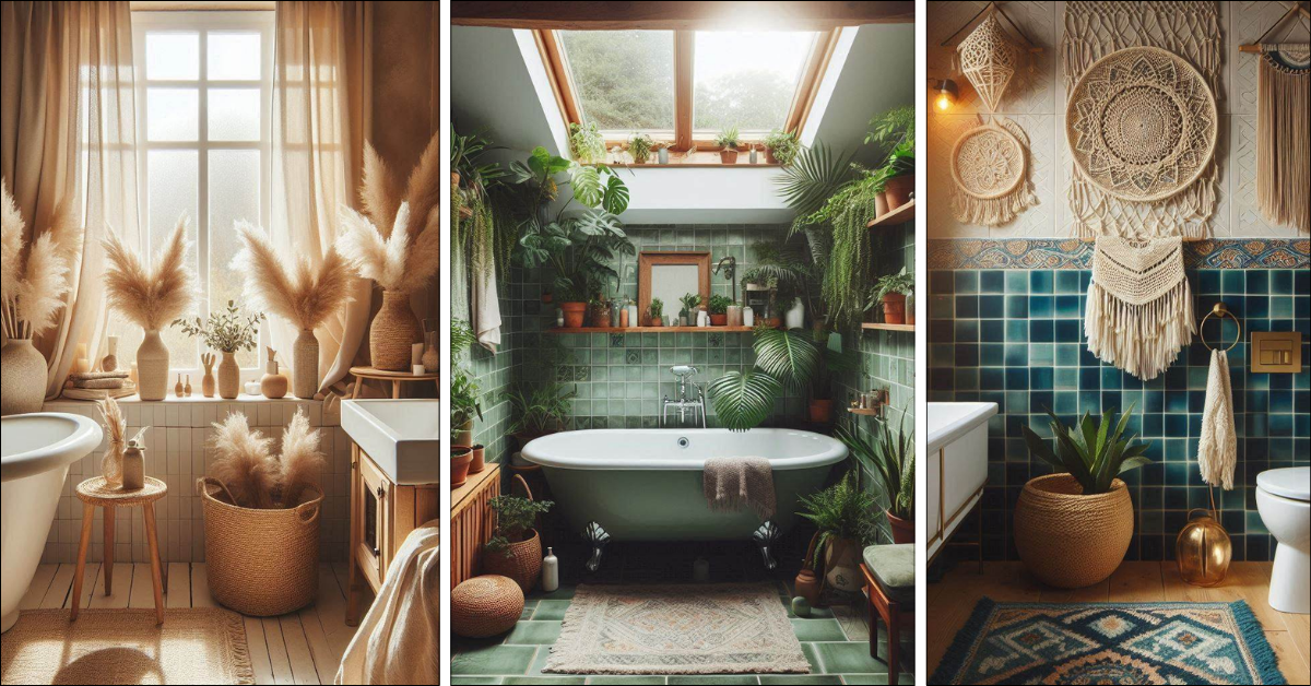 Boho Bathroom Ideas