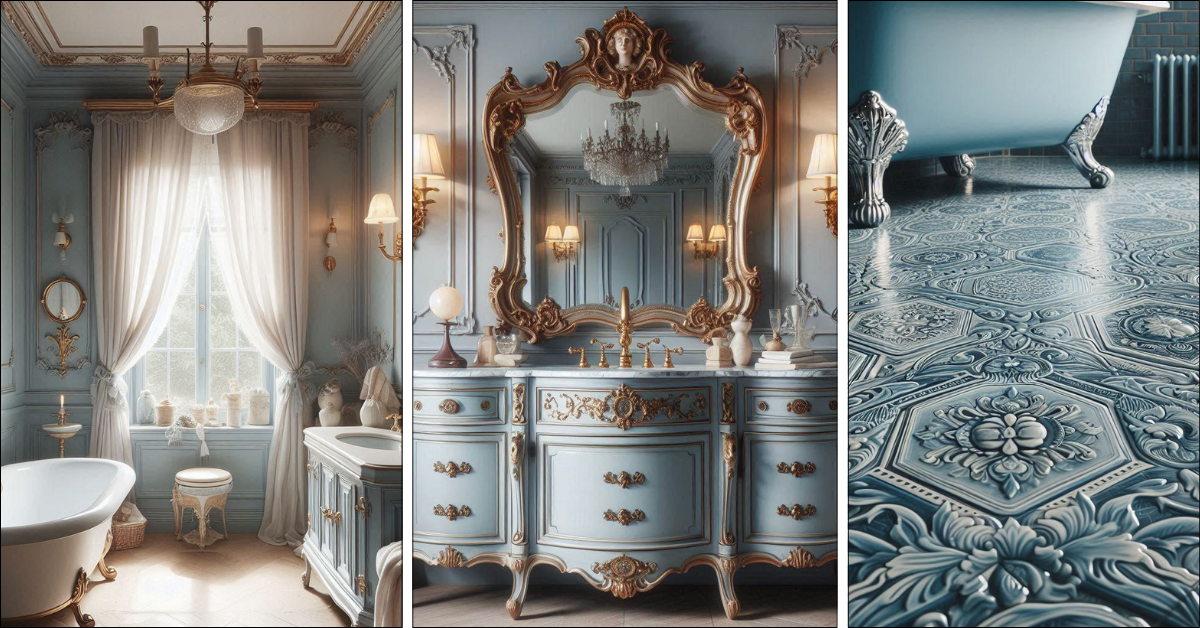 Irresistible French Blue Bathroom Ideas to Fall in Love With