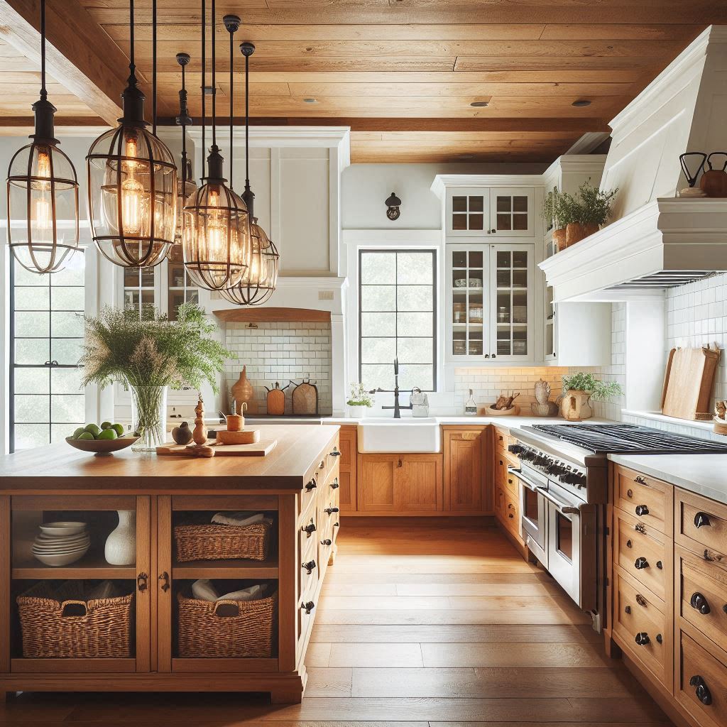 15 Fresh Ideas for Modern Farmhouse Kitchens 7 Warm Wood Wonders