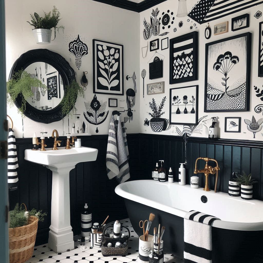  DIY Monochrome Makeover