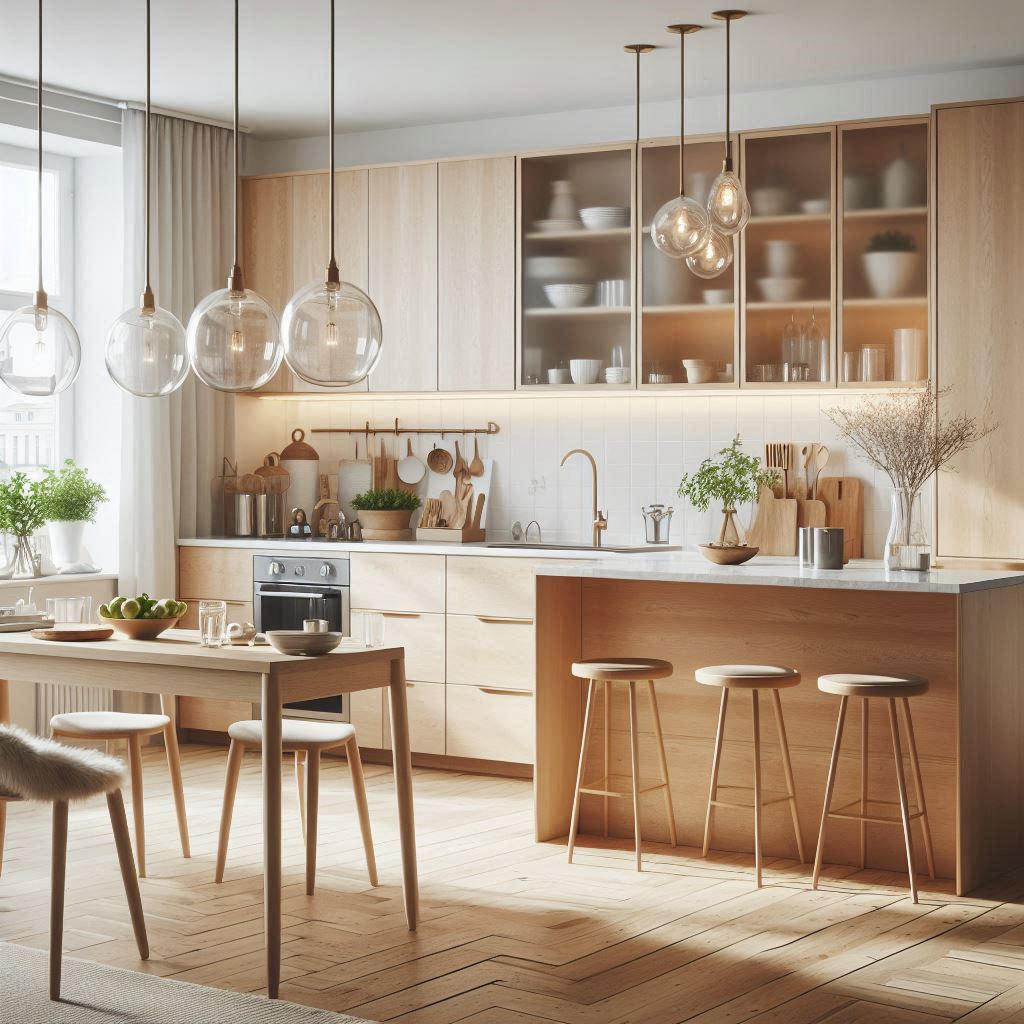 15 Brilliant Kitchen Cabinets Ideas to Elevate Your Space 9 Scandinavian Simplicity