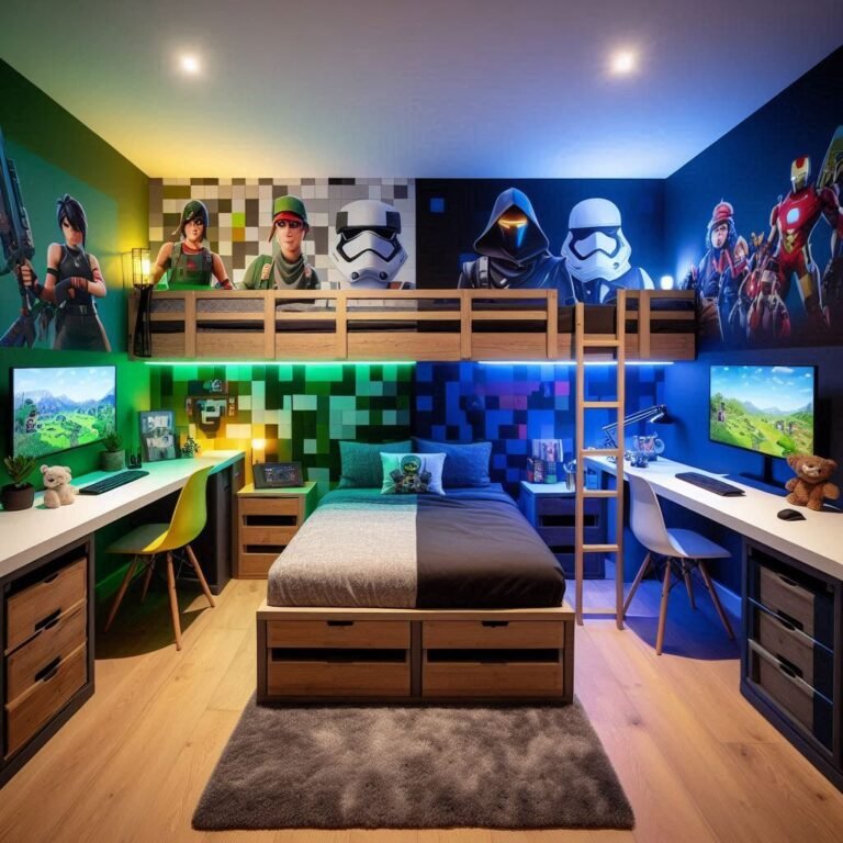16 Epic Boys Bedroom Ideas Gamer Style to Transform Any Space into a ...