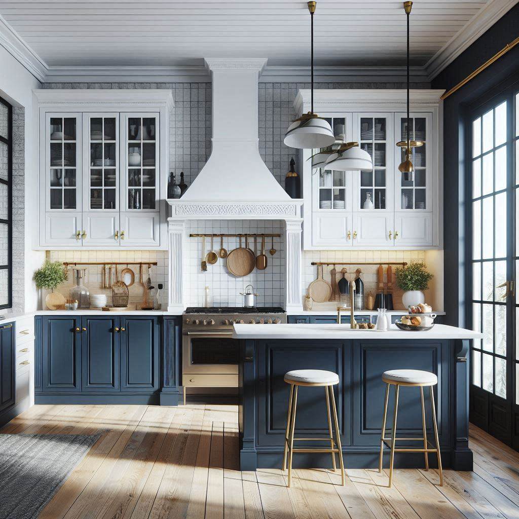 15 Modern Kitchen Ideas 14 Two-Tone Cabinets