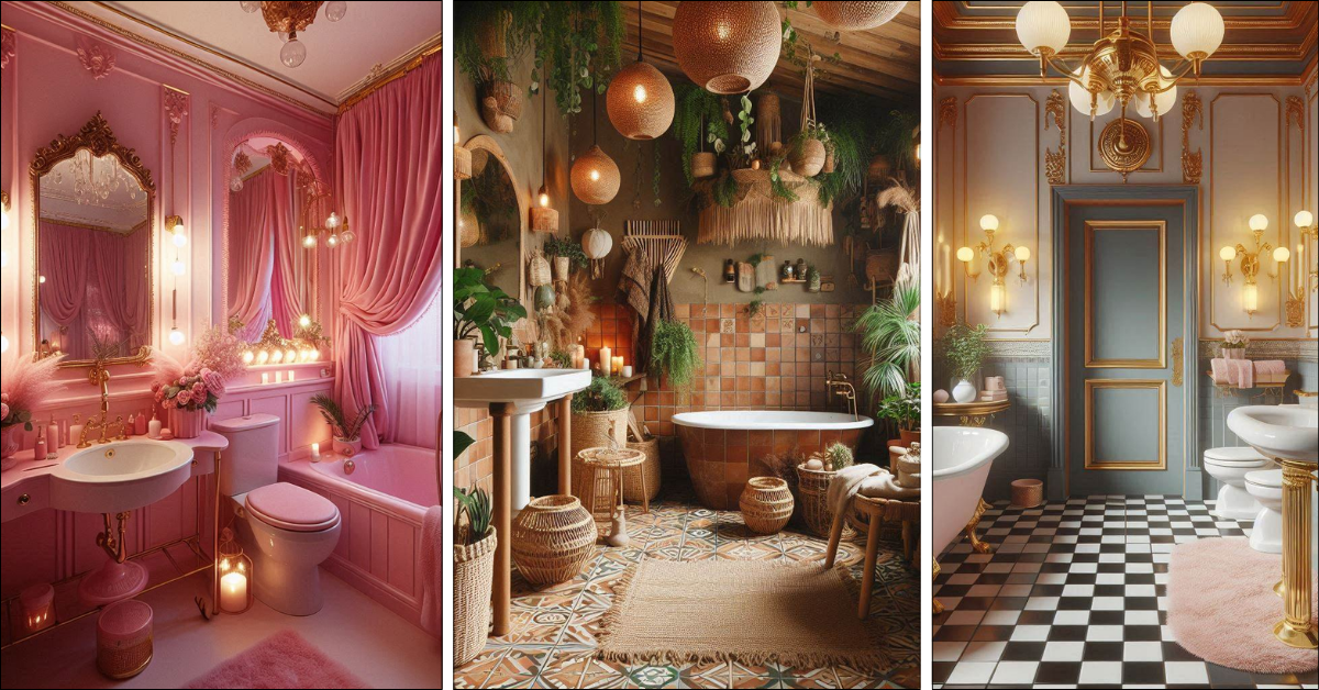 funky bathroom ideas