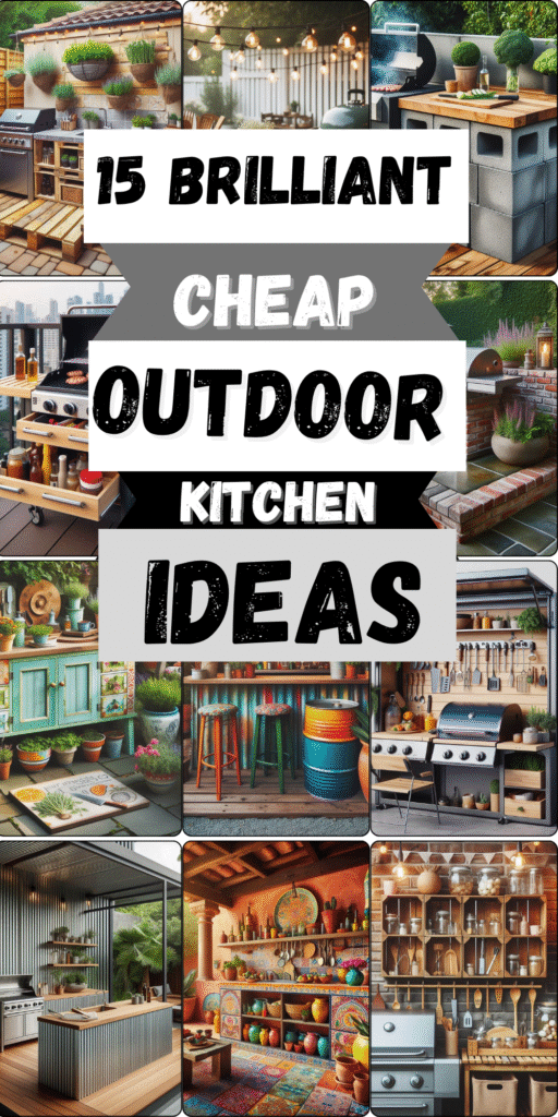 15 Brilliant Cheap Outdoor Kitchen Ideas 2 15 Brilliant Cheap Outdoor Kitchen Ideas