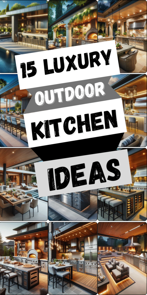 15 Luxury Outdoor Kitchen Ideas 2 15 Luxury Outdoor Kitchen Ideas