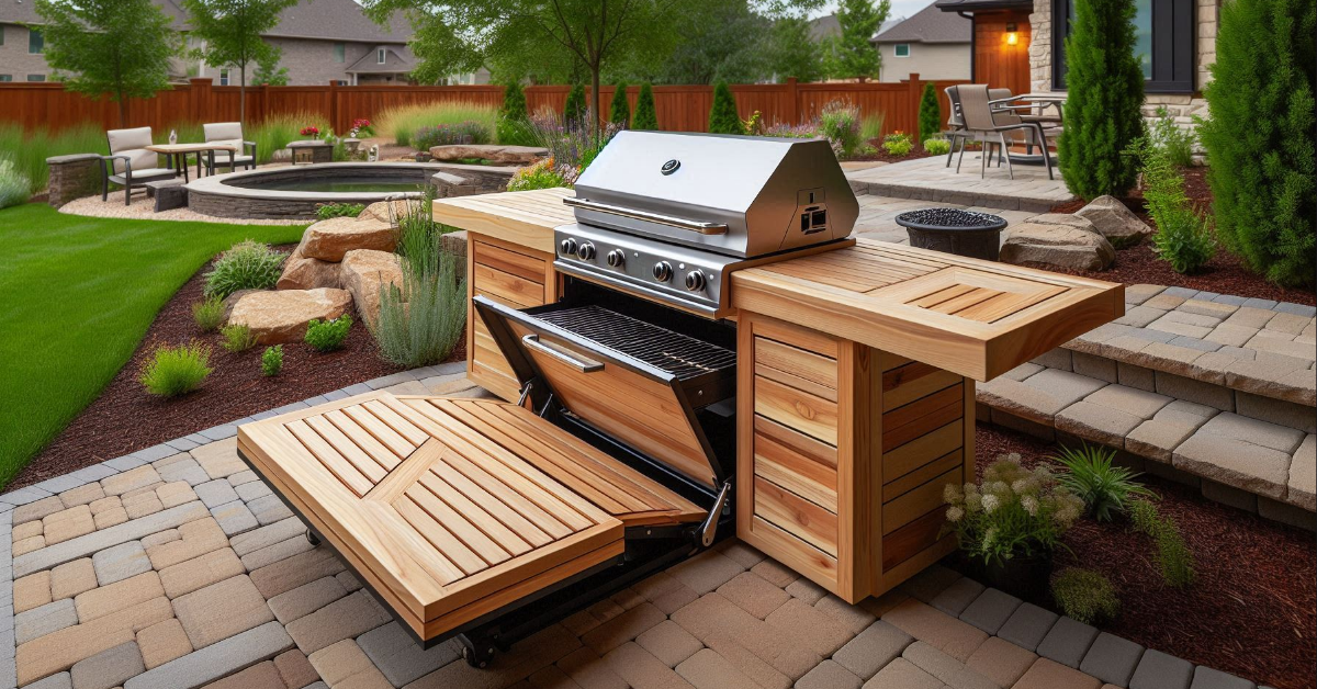 Outdoor Kitchen DIY on a Budget Ideas