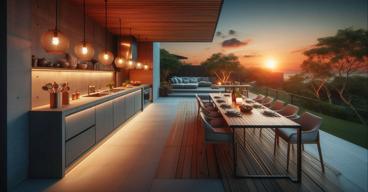 Modern Outdoor Kitchen Ideas