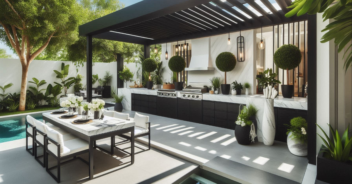 Modern Outdoor Kitchen Ideas