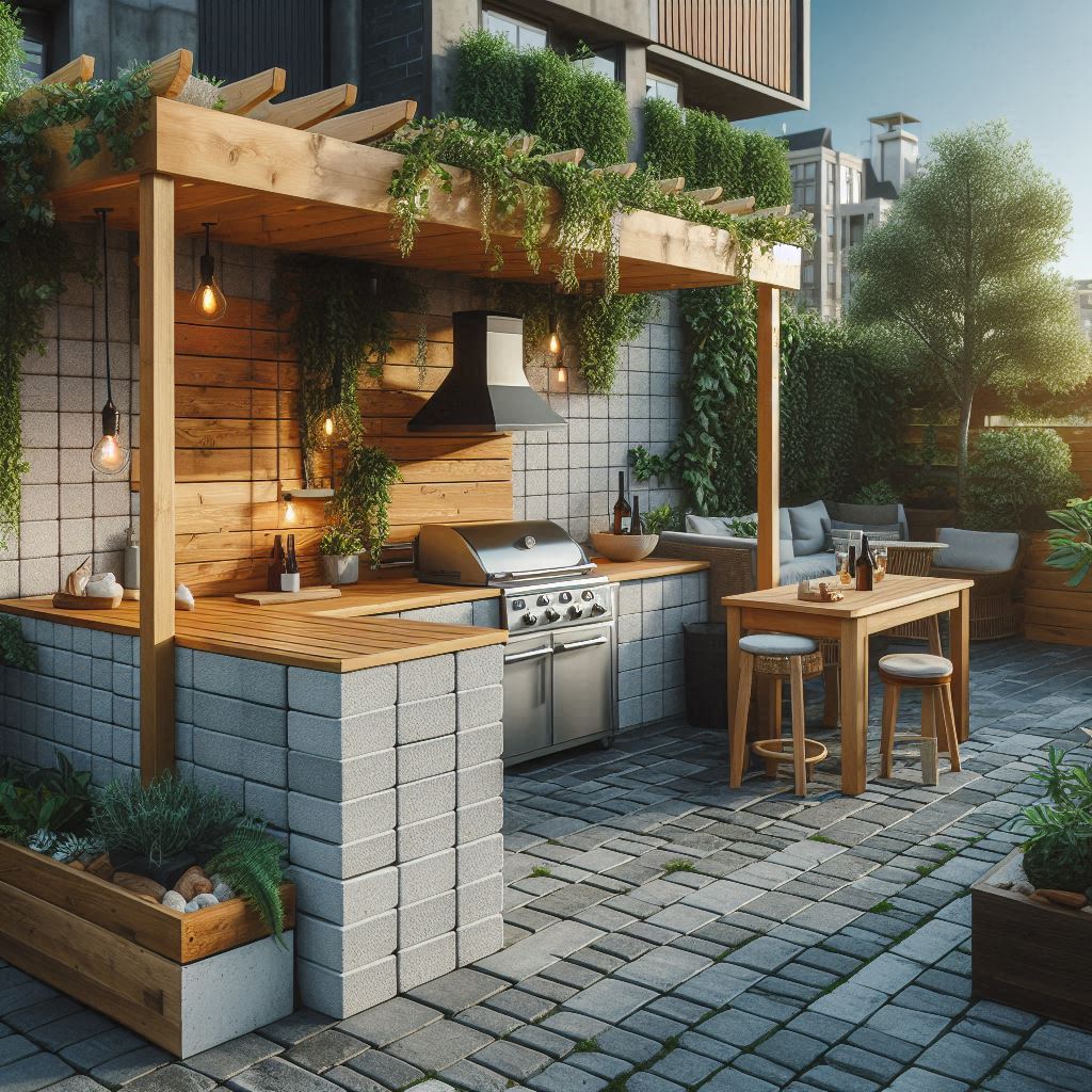 Cinder Block Countertops