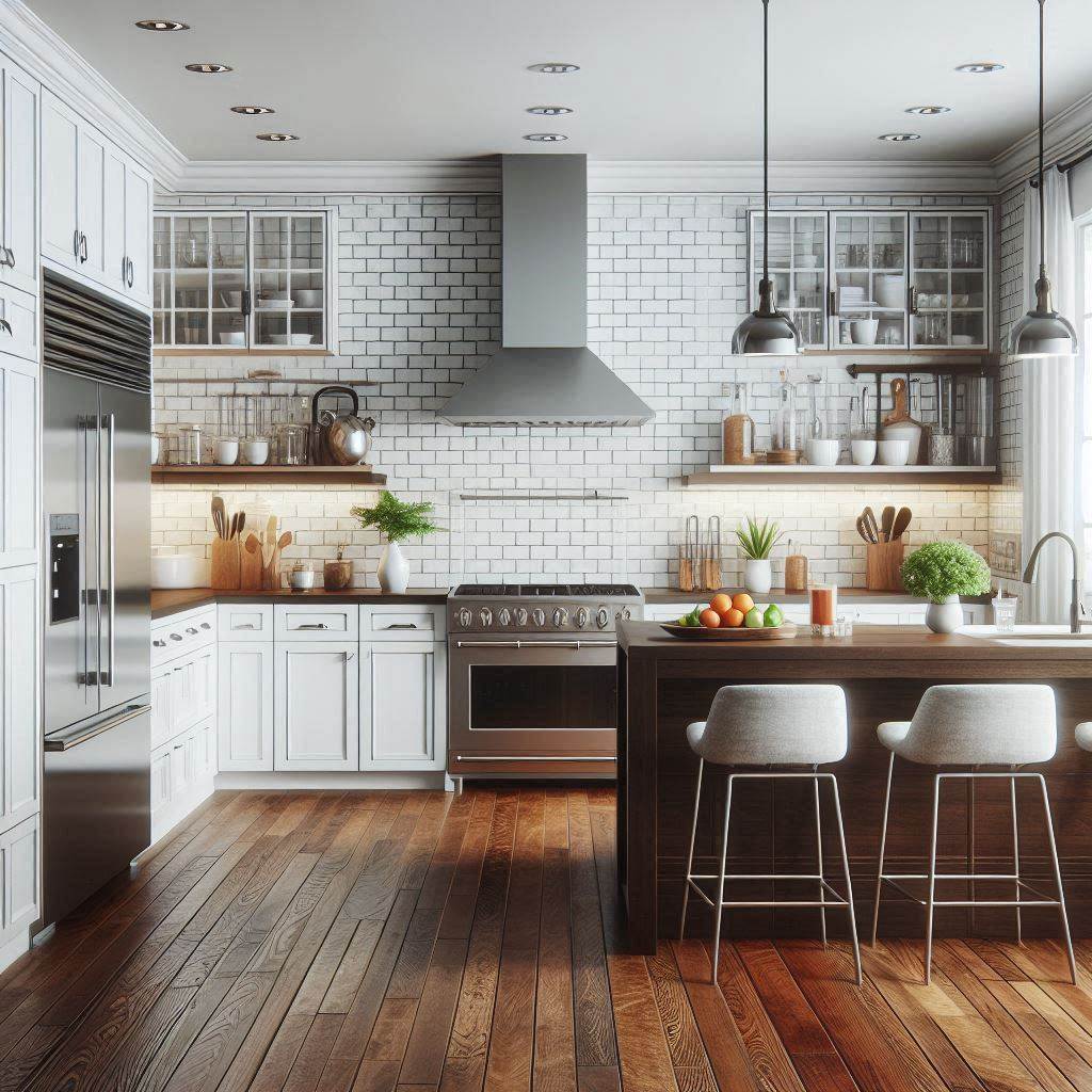Subway Tile with a Twist