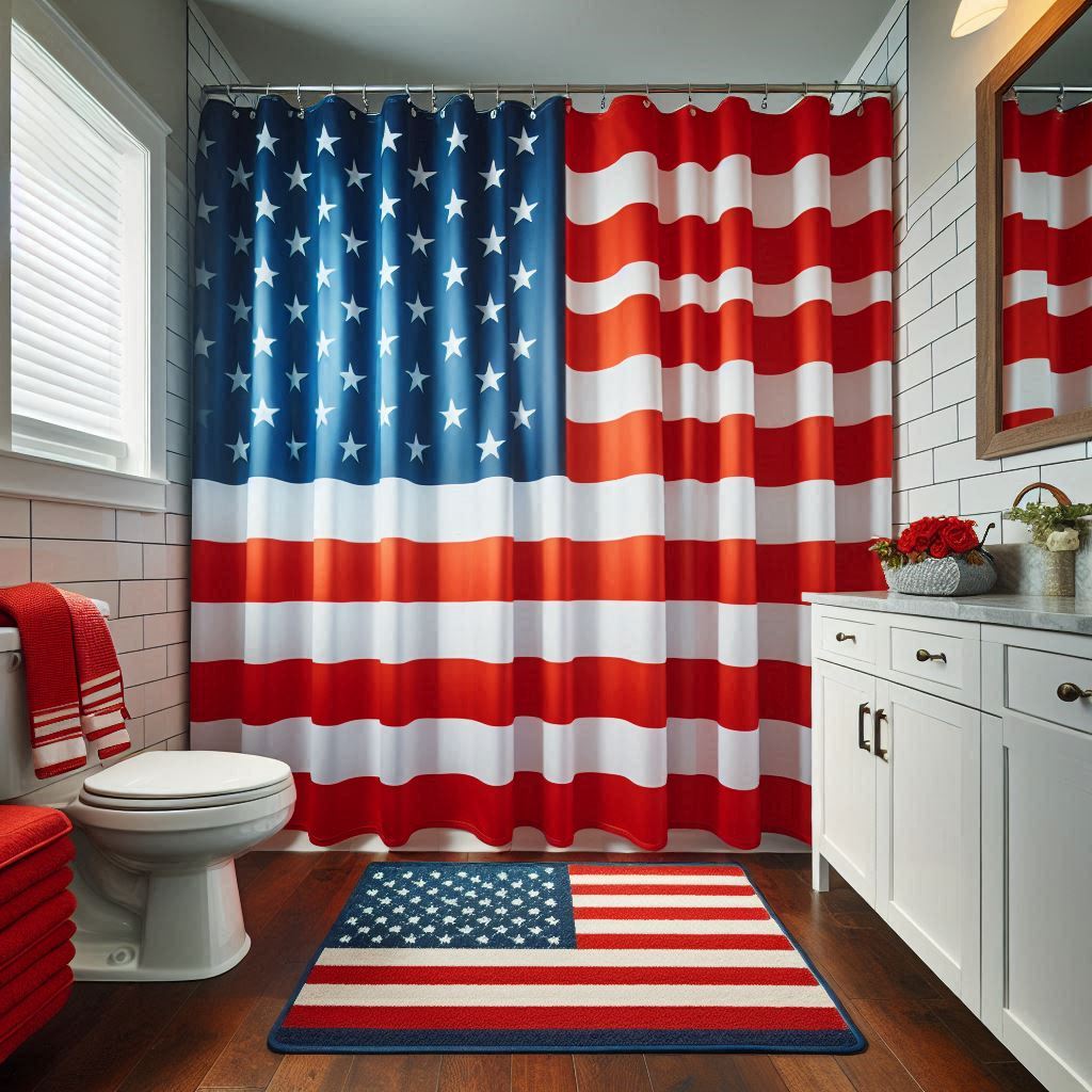 Patriotic Shower Curtains