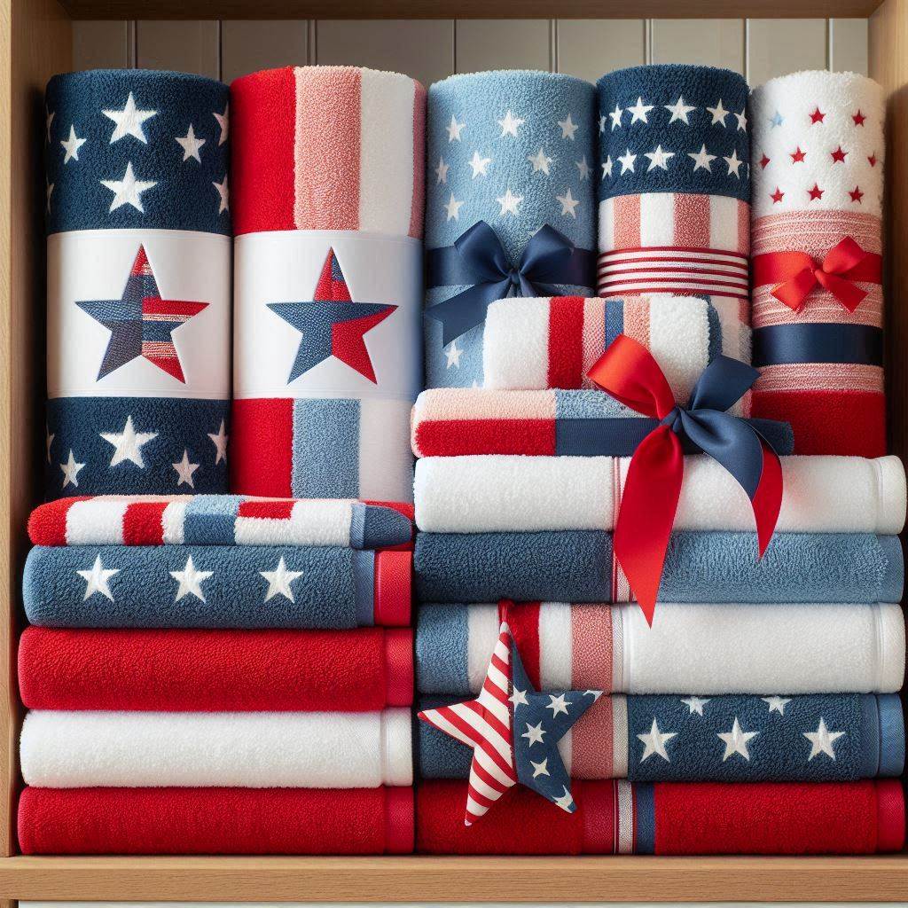 Star-Spangled Towels