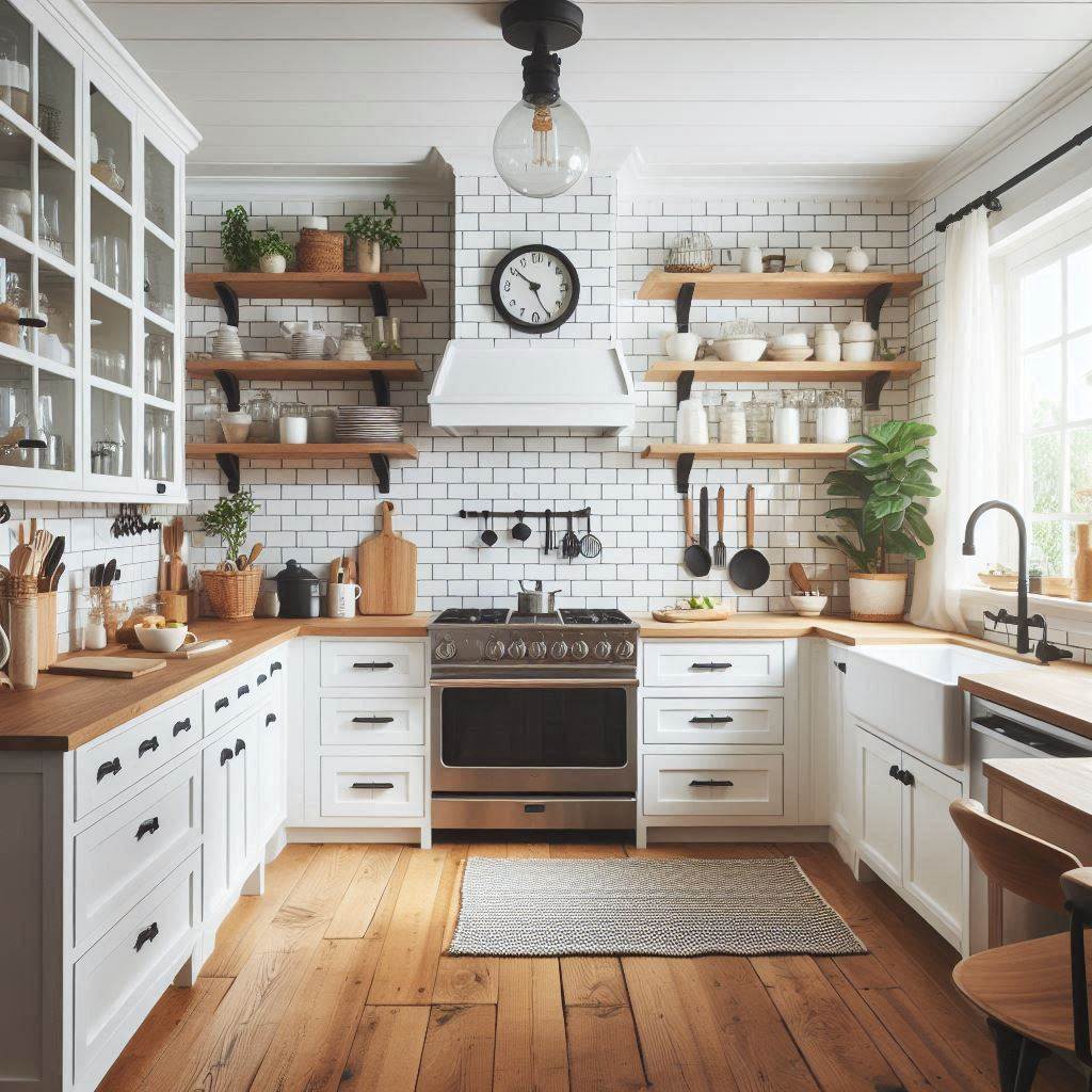 15 Stunning Backsplash Kitchen Ideas 2 Classic White Subway Tiles