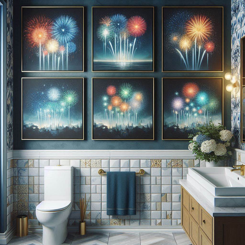Firework Wall Art