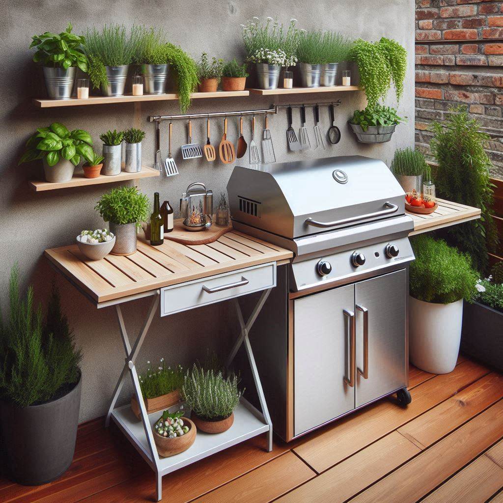 15 Creative Outdoor Kitchen DIY Ideas on a Budget 11 Outdoor Kitchen DIY on a Budget for Small Spaces
