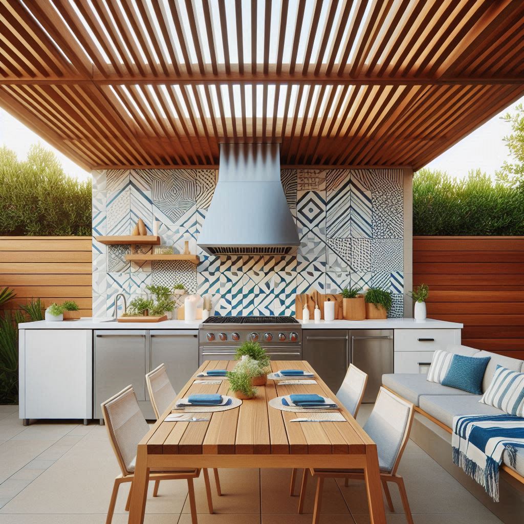 15 Stunning Modern Outdoor Kitchen Ideas 8 Tiled to Perfection