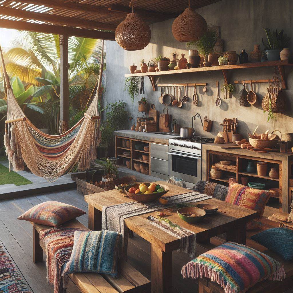 15 Inspiring Mexican Outdoor Kitchen Ideas 10 Handwoven Hammocks and Textiles