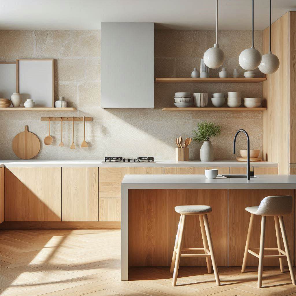 Minimalist Zen with Limestone